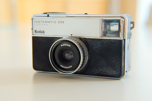 Mon exemplaire du Kodak Instamatic 233