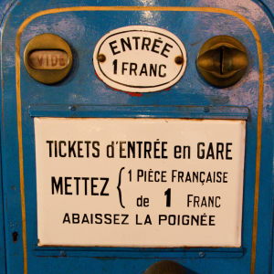 Automate pour ticket d'entrée