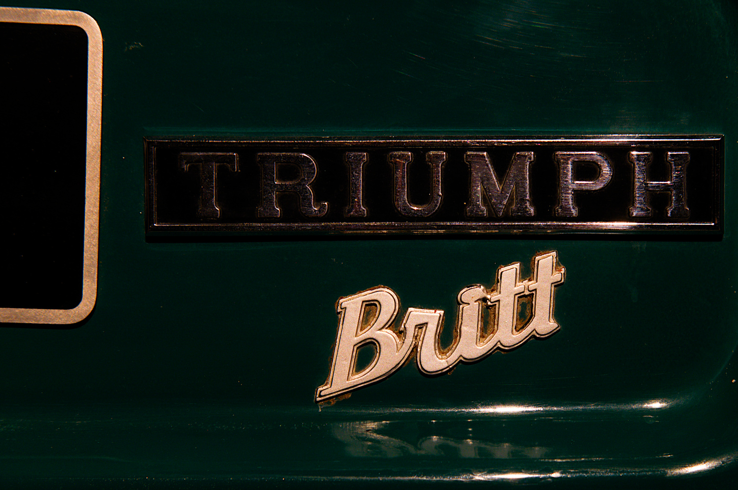 Détail d&rsquo;une Triumph Herald Britt 1967